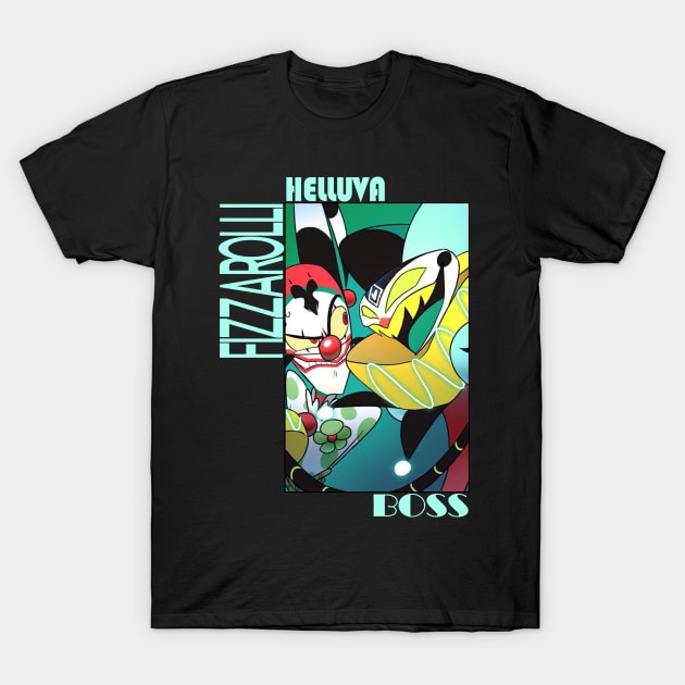 Helluva Boss Fizzarolli T-Shirt by abdul rahim